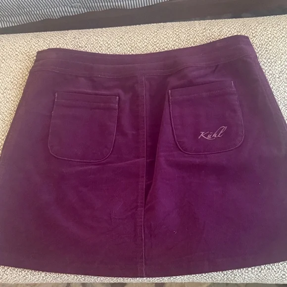 Kuhl Deep Purple Mini Skirt - Picture 2 of 3